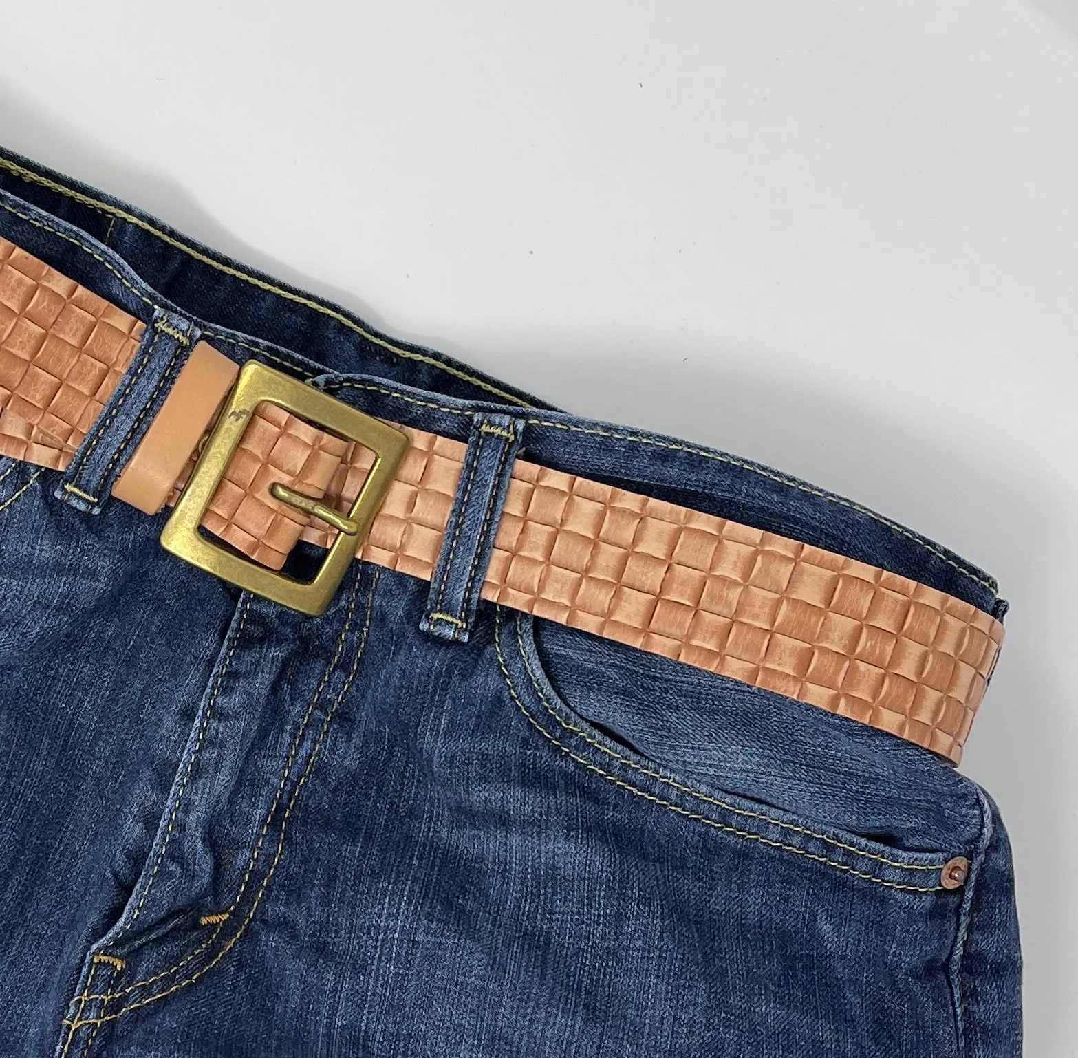 1.5" Leather Hipster Belt - Pick Your Size and Style