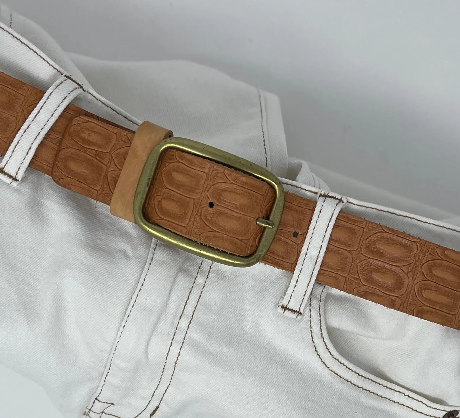 1.5" Leather Hipster Belt - Pick Your Size and Style