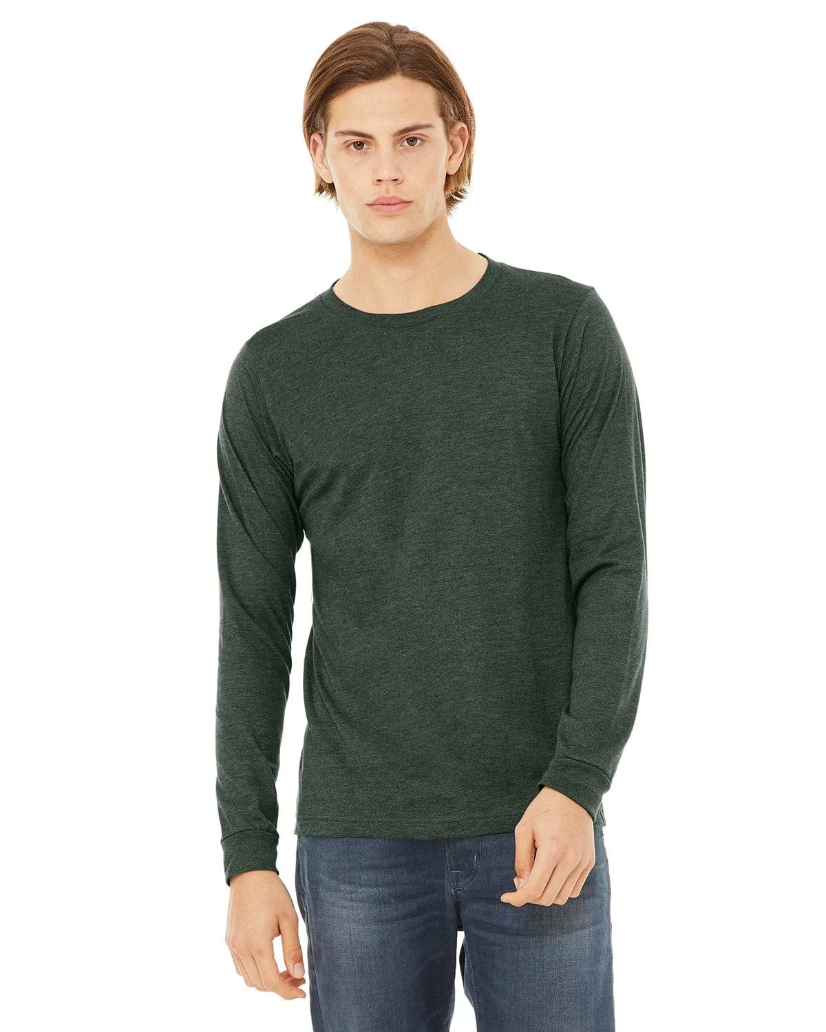 Bella Canvas 3501CVC: Unisex CVC Jersey Long-Sleeve T-Shirt