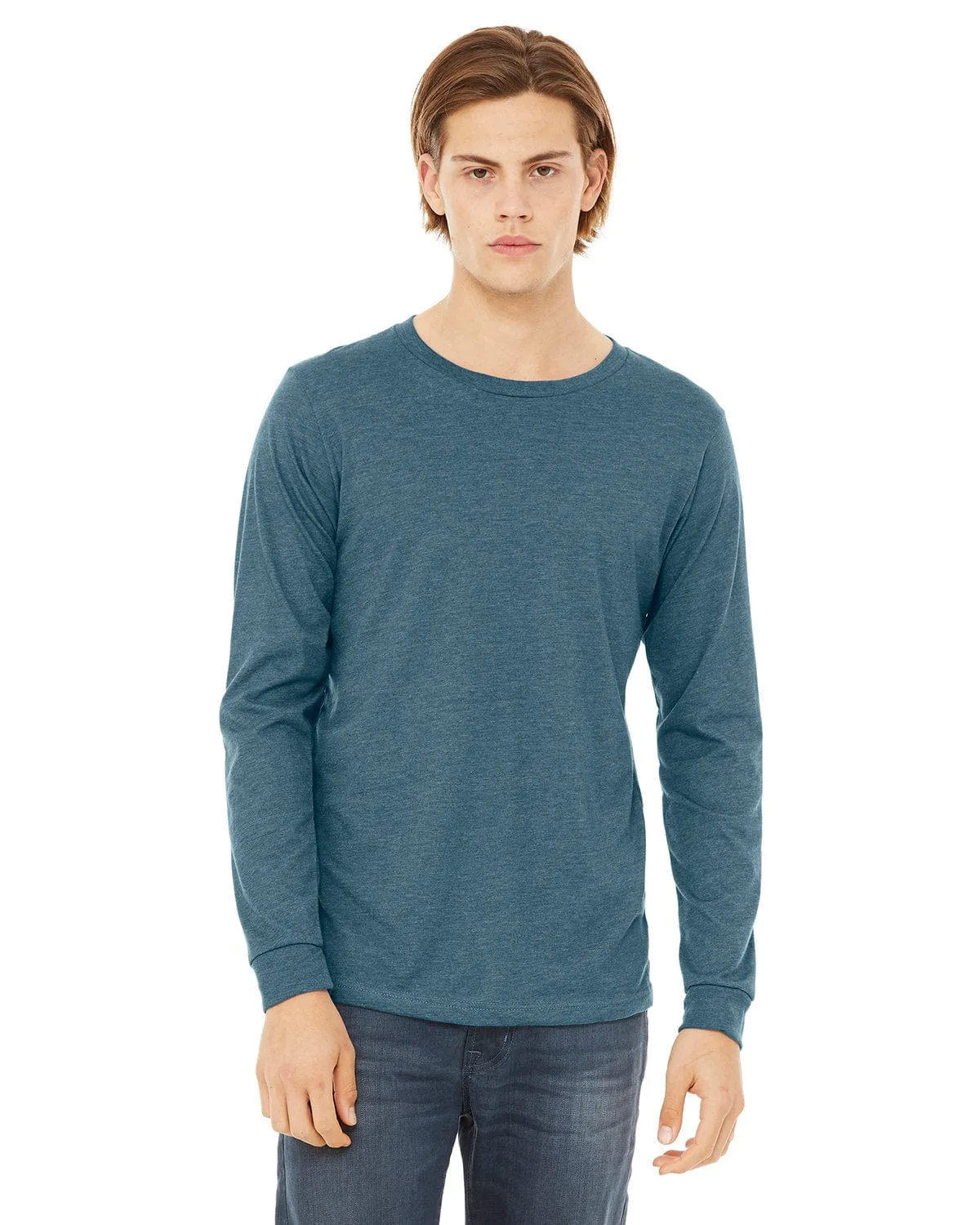 Bella Canvas 3501CVC: Unisex CVC Jersey Long-Sleeve T-Shirt