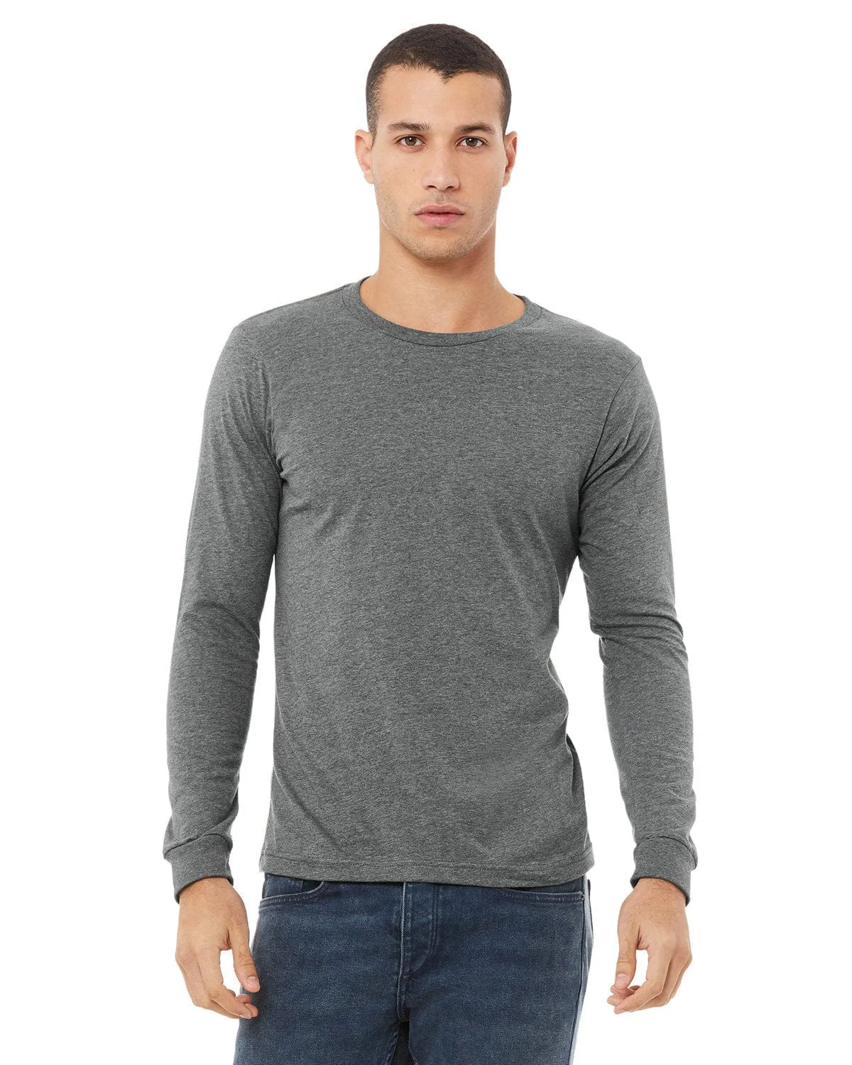 Bella Canvas 3501CVC: Unisex CVC Jersey Long-Sleeve T-Shirt