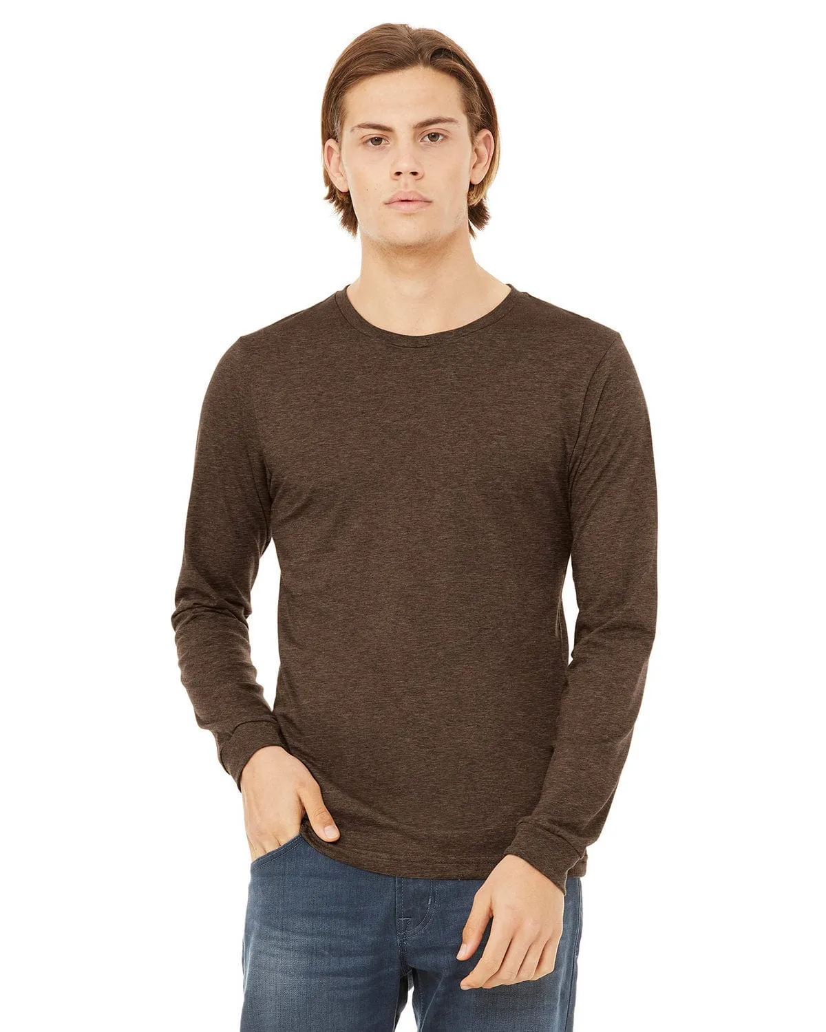 Bella Canvas 3501CVC: Unisex CVC Jersey Long-Sleeve T-Shirt