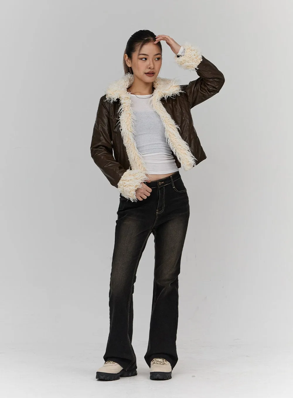Bootcut Denim Pants CN18