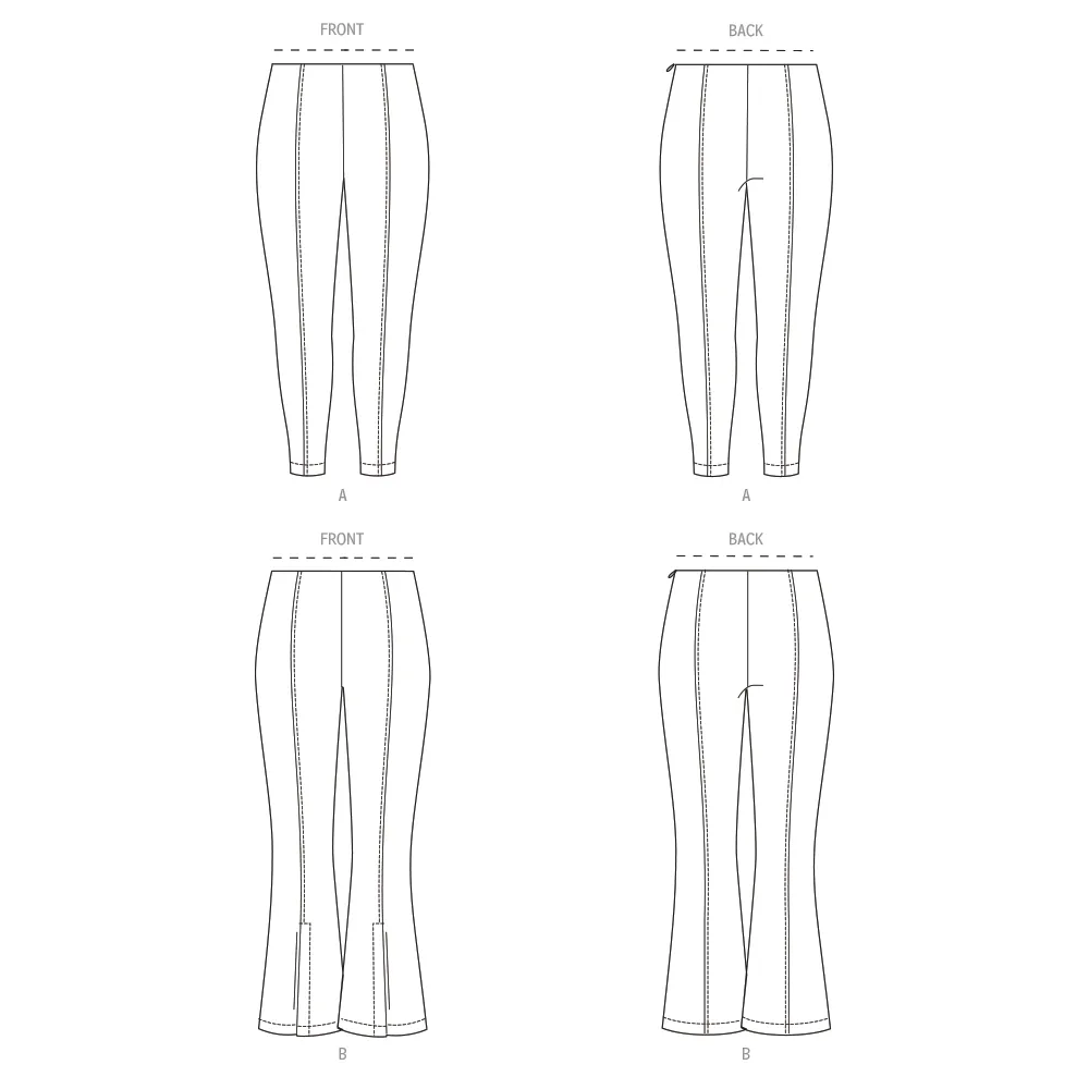 Butterick sewing pattern 6964 Women's Pants