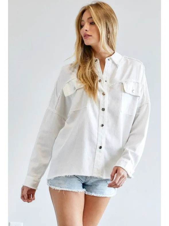 Button Down Shirt With Pockets