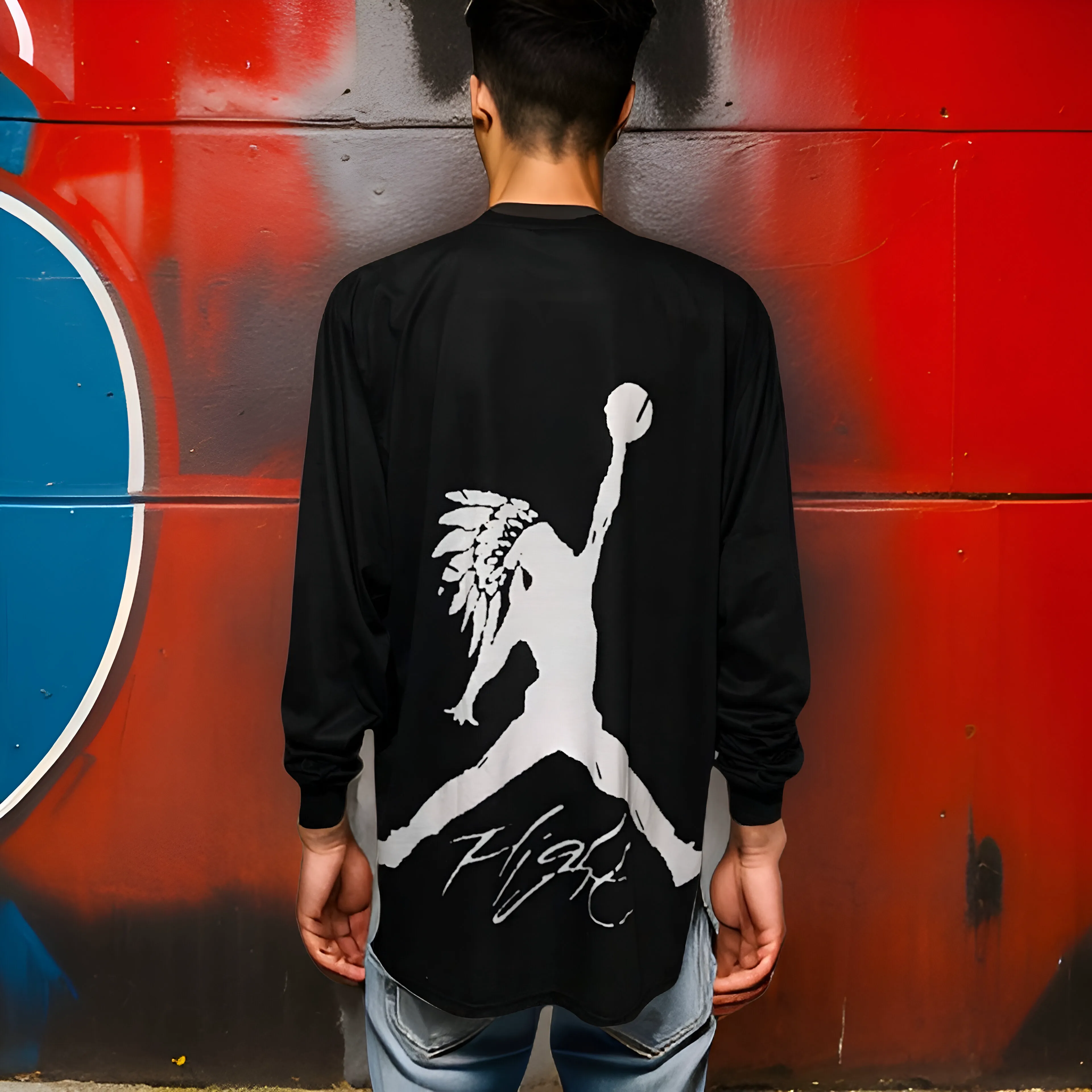 ^CHIEF FLIGHT^ LONG SLEEVE TEES (SUBLIMATED)