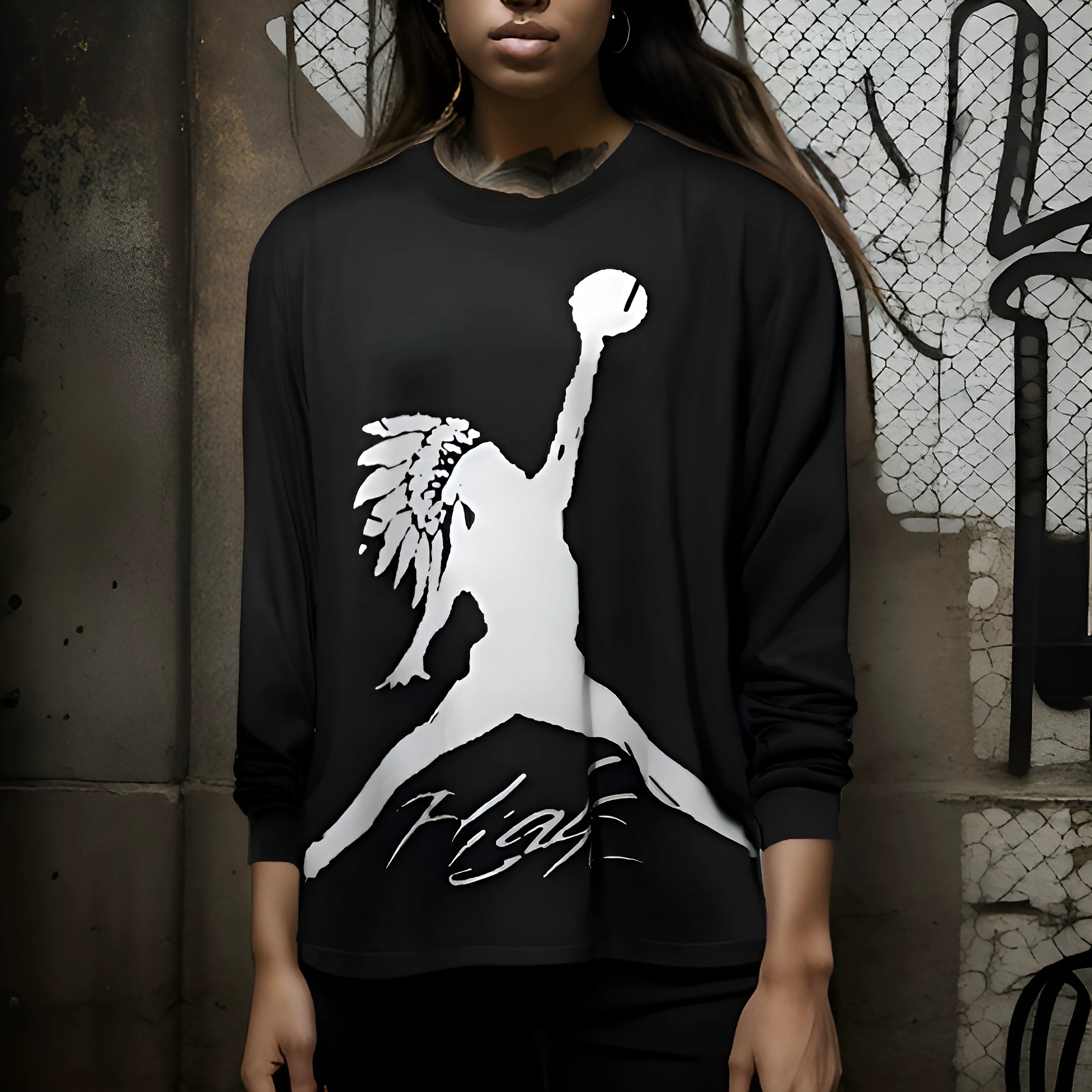 ^CHIEF FLIGHT^ LONG SLEEVE TEES (SUBLIMATED)