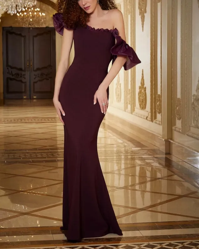 Column Sheath Formal Mermaid Mother of the Bride Dress Evening Dresses Wedding Guest Party Dresses