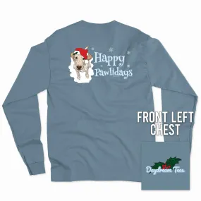 Daydream Tees Happy Pawlidays