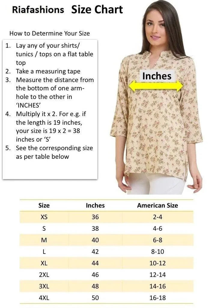 Georgette Printed Kurti