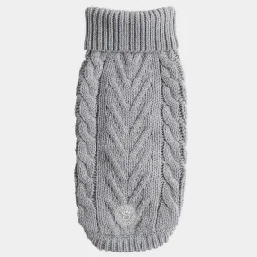 GF Pet Chalet Sweater Grey For Dogs