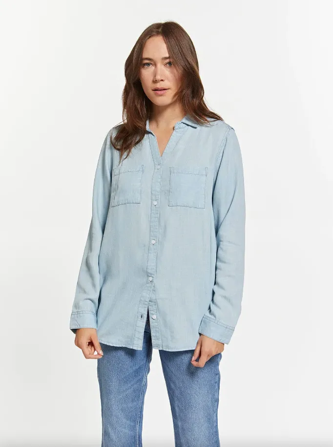 Gin Button Down Top