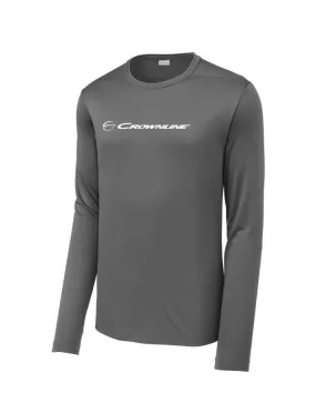 Grey Long Sleeve Performance Tee