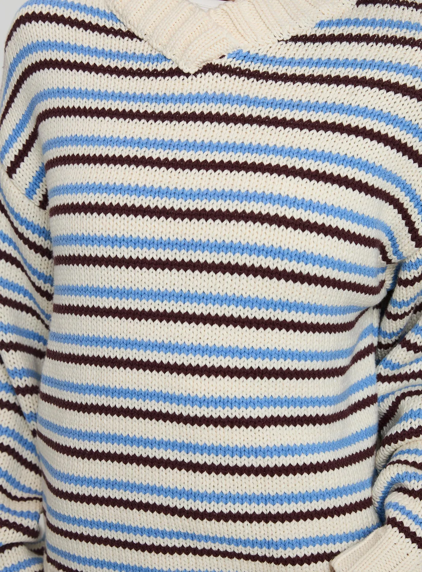 Karolyn Sweater Blue Stripe