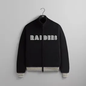 Kith & '47 for the NFL: Raiders Wyona Full Zip Sweater - Black