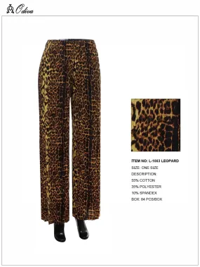 Leopard Printed Palazzo-Leopard