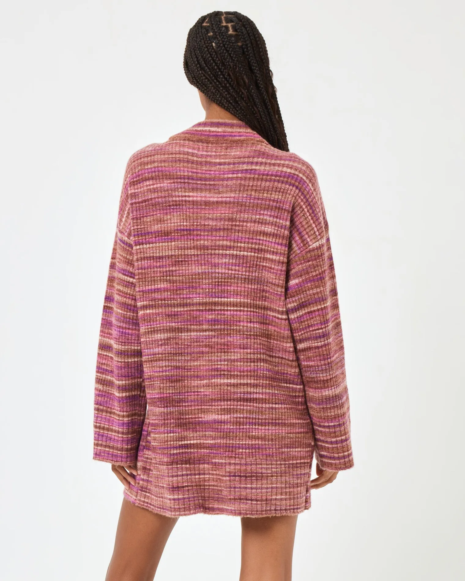 L*SPACE - DEMI CARDIGAN SUNDOWN SPACE DYE