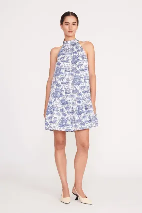 MINI MARLOWE DRESS | BLUE TOILE