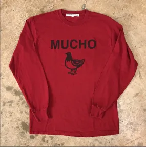 Mucho Aloha Front & Back Print Long-Sleeve Tee