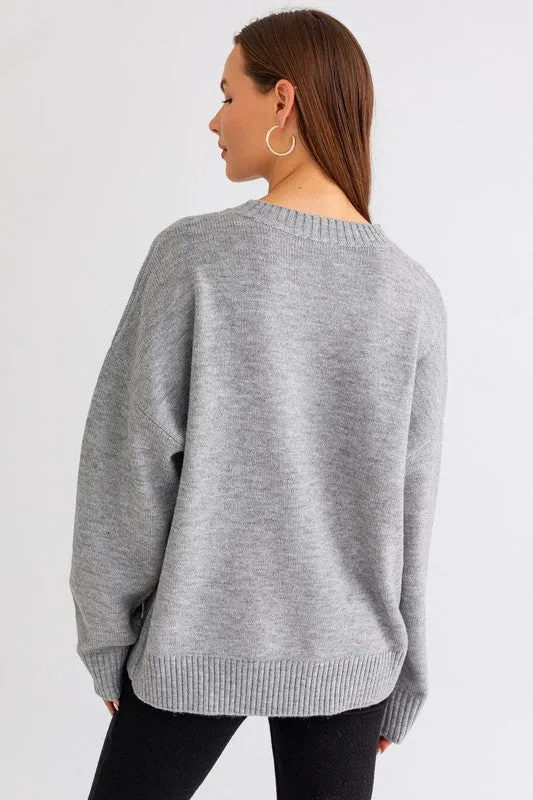 NEW YORK SWEATER - GREY