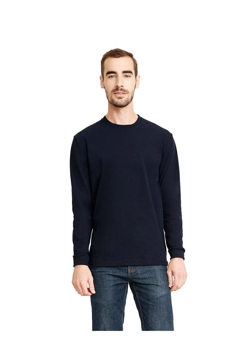 Next Level 6411: Unisex Sueded Long-Sleeve Crew