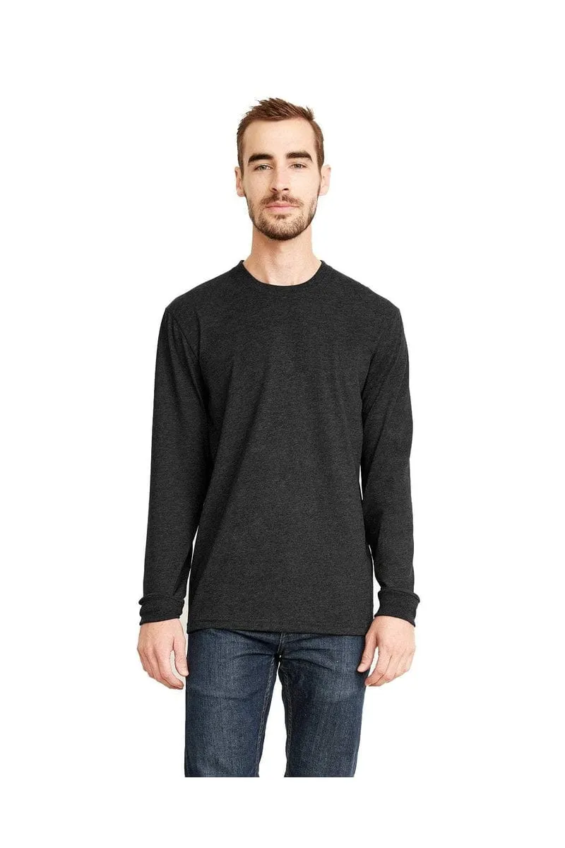 Next Level 6411: Unisex Sueded Long-Sleeve Crew