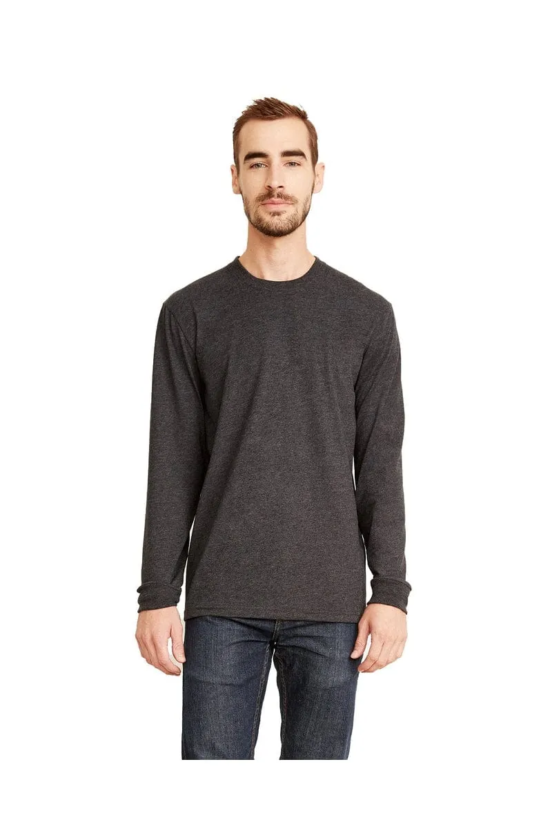 Next Level 6411: Unisex Sueded Long-Sleeve Crew