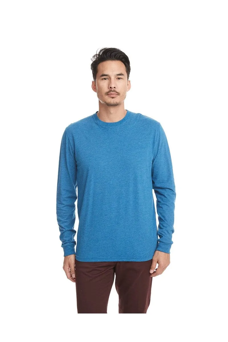 Next Level 6411: Unisex Sueded Long-Sleeve Crew