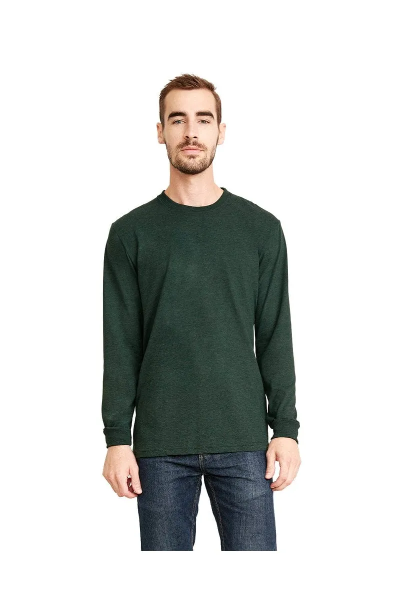 Next Level 6411: Unisex Sueded Long-Sleeve Crew