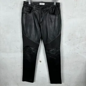 Ovadia & Sons Lambskin Biker Trousers