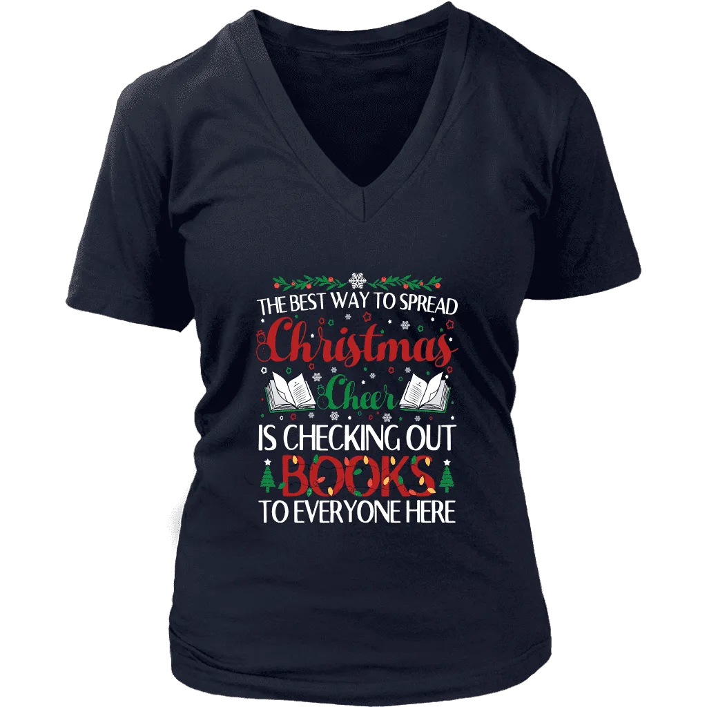 "Christmas Cheer" V-neck Tshirt