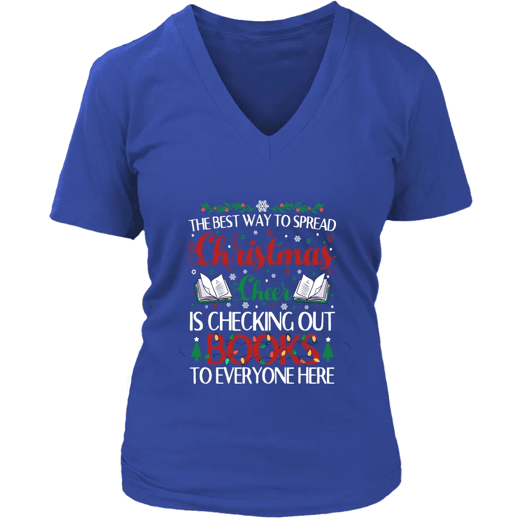 "Christmas Cheer" V-neck Tshirt