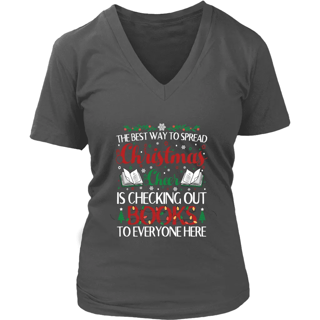 "Christmas Cheer" V-neck Tshirt