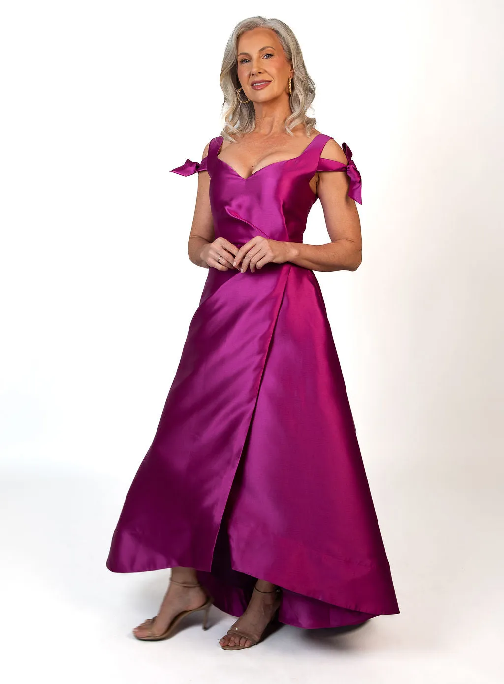 Rayna Wrap Gown - Made to Order