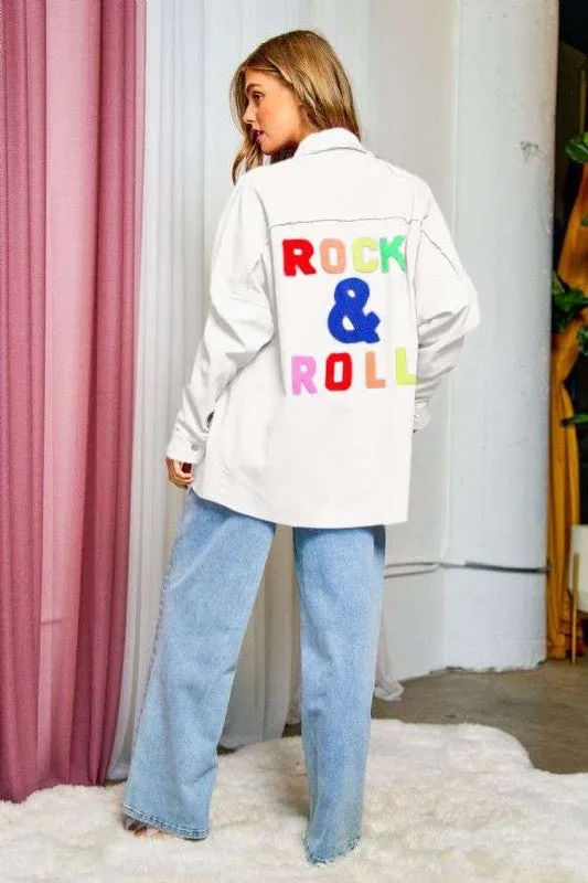 Rock & Roll Fringed Hem Shirt