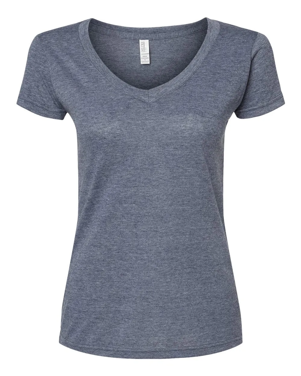 Short Sleeve V Neck Tee - Jersey Slimmer Fit