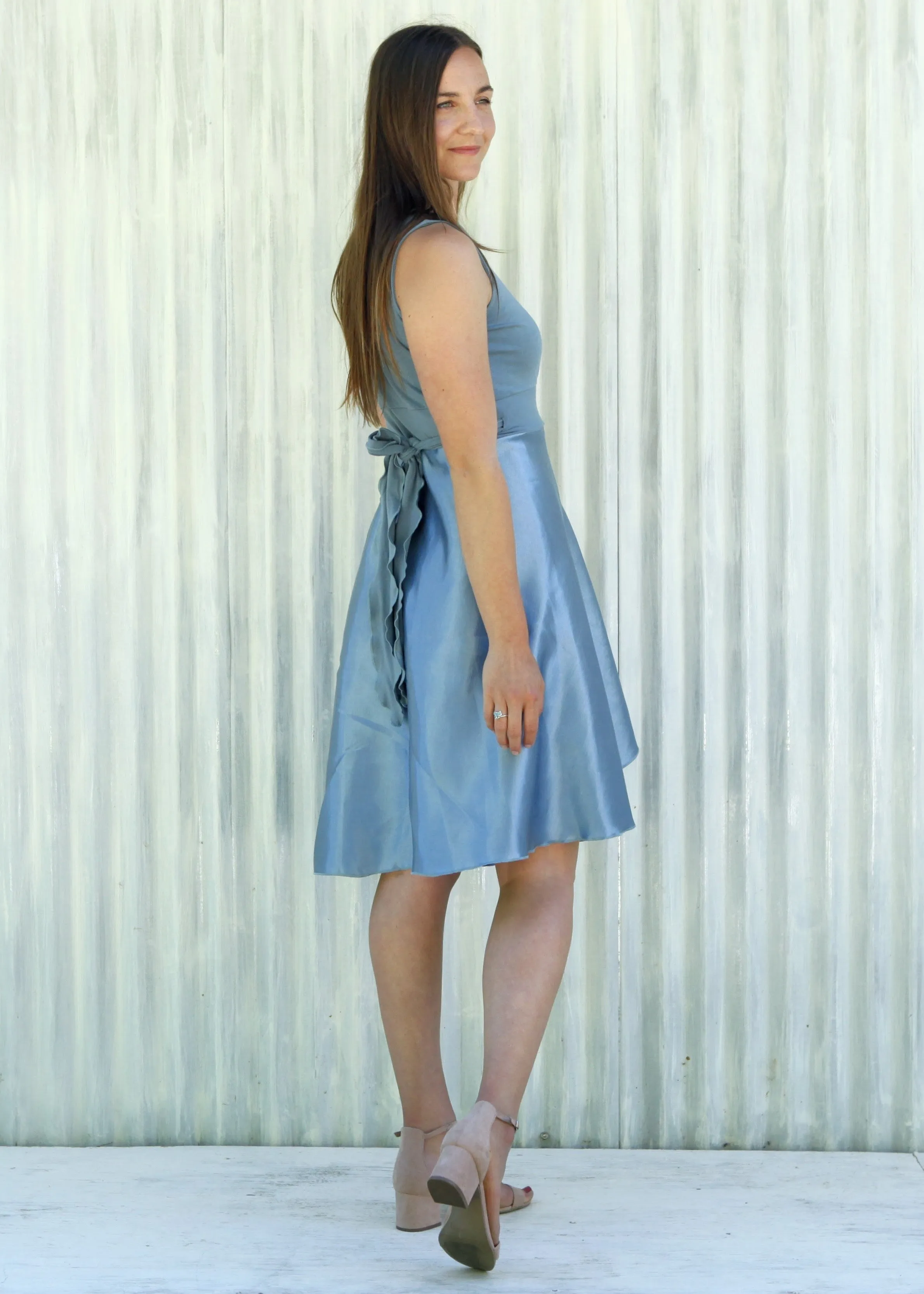 Sky Veronica Wrap Dress