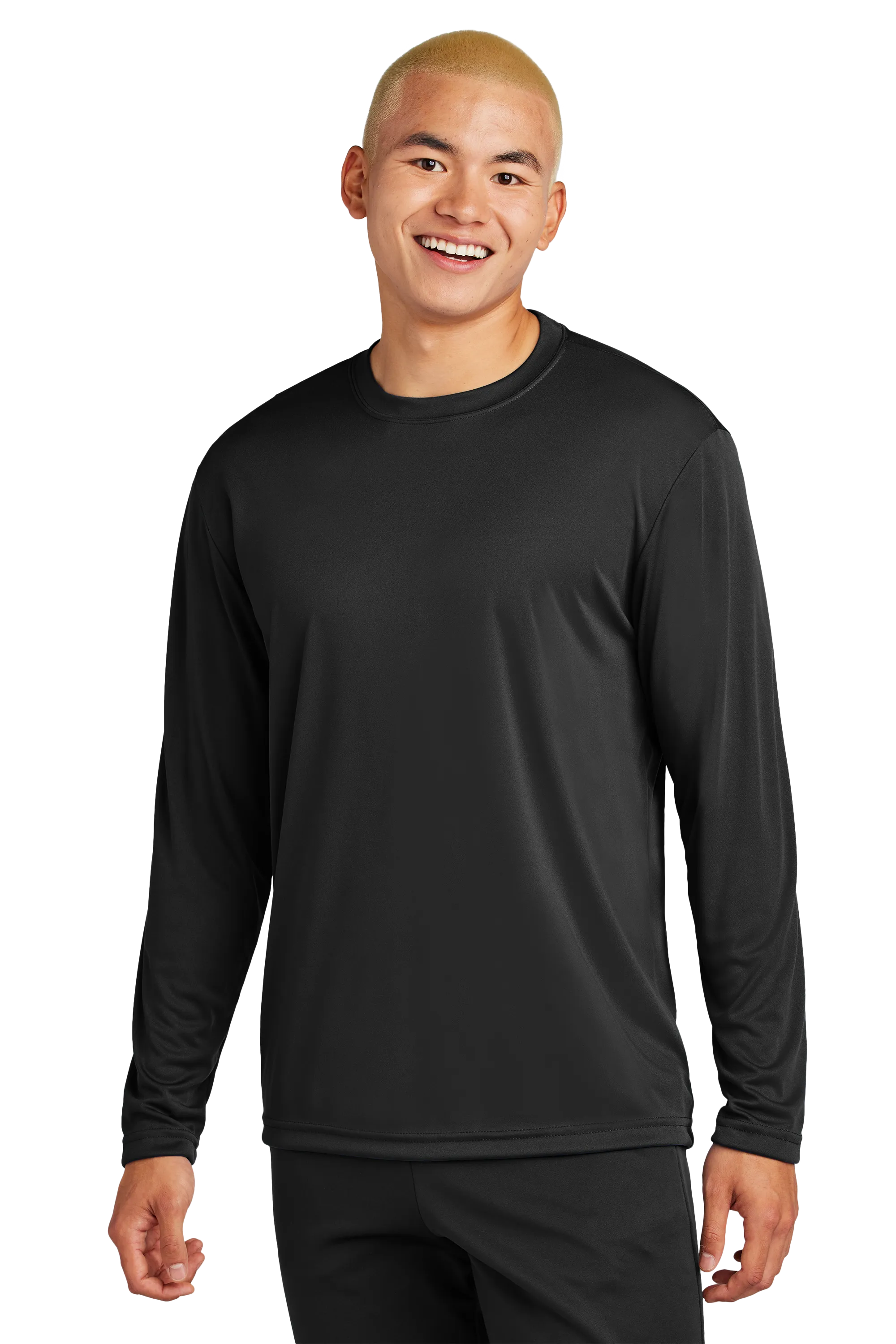 Sport-Tek® Long Sleeve PosiCharge® Competitor™ Tee - Black