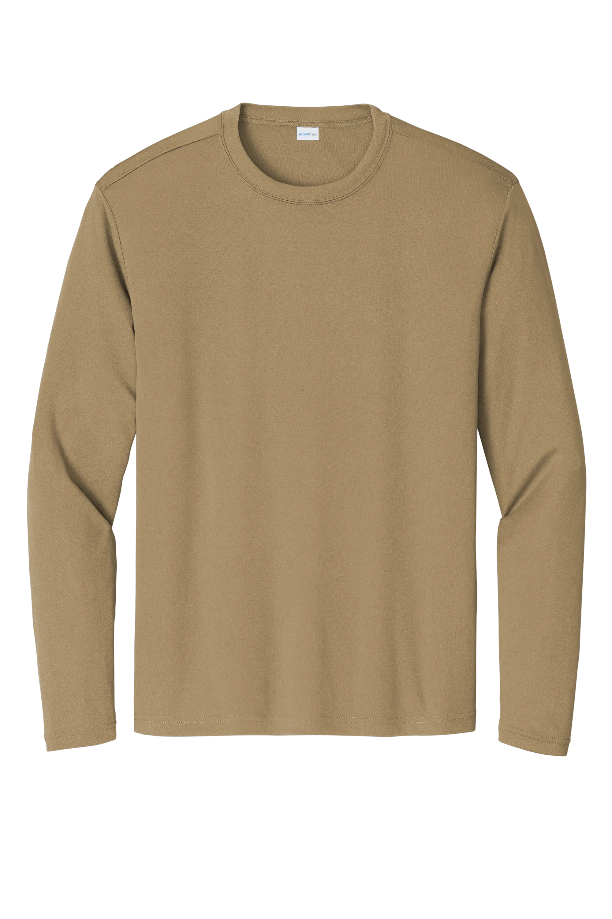 Sport-Tek® Long Sleeve PosiCharge® Competitor™ Tee - Coyote Brown