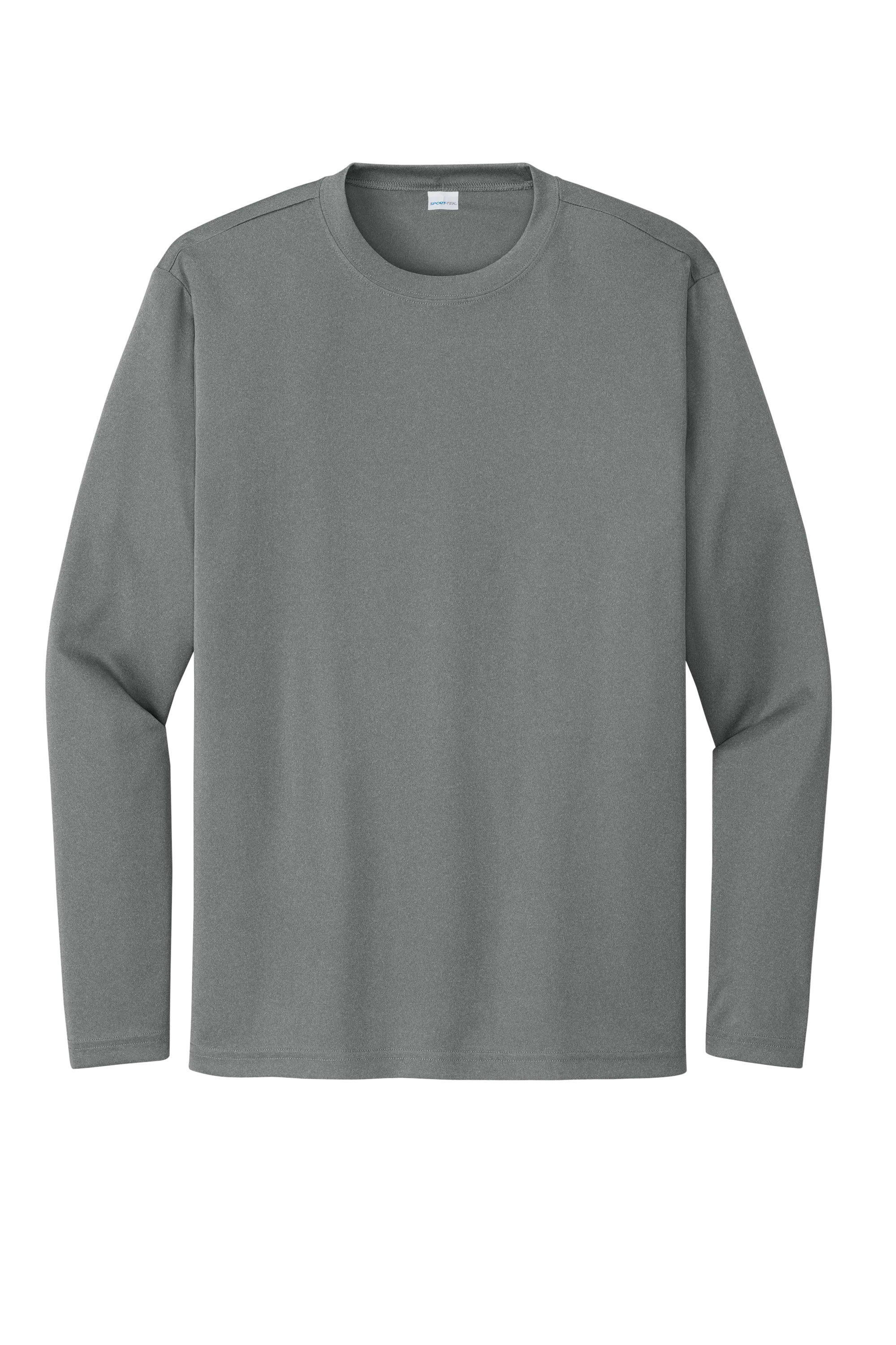 Sport-Tek® Long Sleeve PosiCharge® Competitor™ Tee - Iron Grey Heather