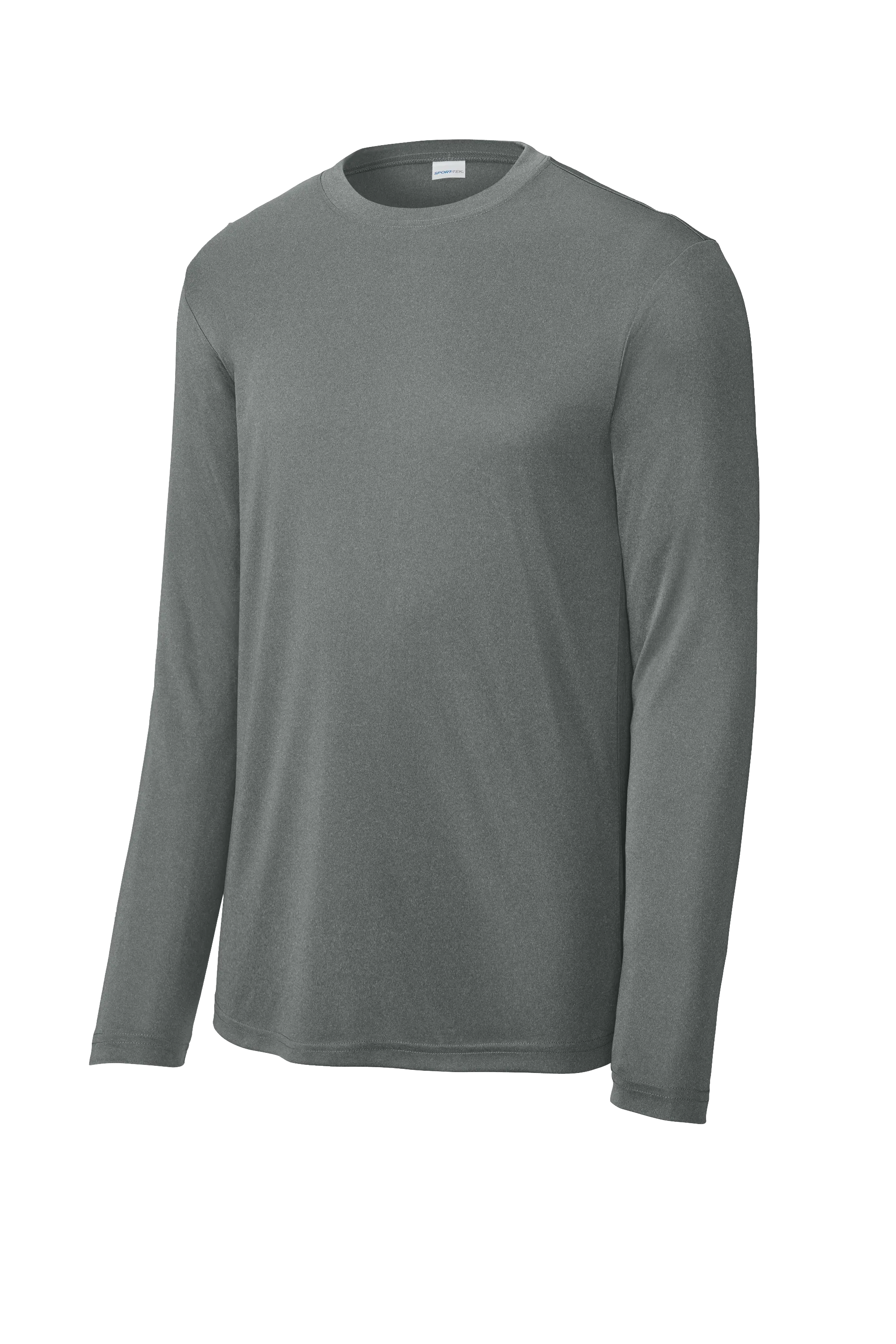 Sport-Tek® Long Sleeve PosiCharge® Competitor™ Tee - Iron Grey Heather