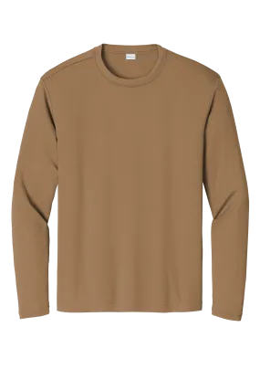 Sport-Tek® Long Sleeve PosiCharge® Competitor™ Tee - Woodland Brown