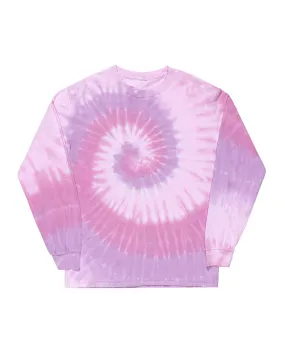 TEE SHOP - Sweetheart Spiral Tie Dye Long Sleeve Tee