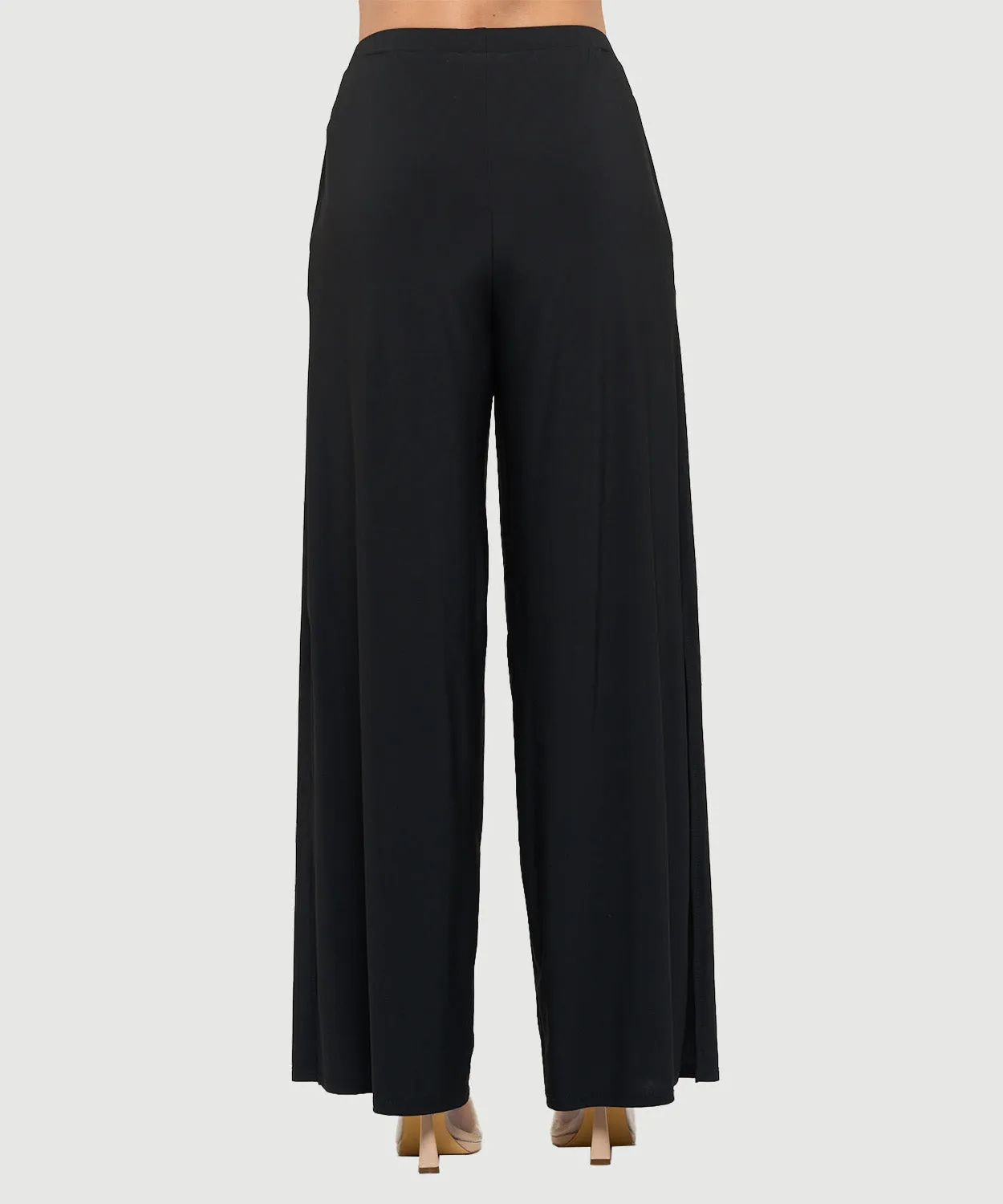 Wide Leg Side Slit Pant