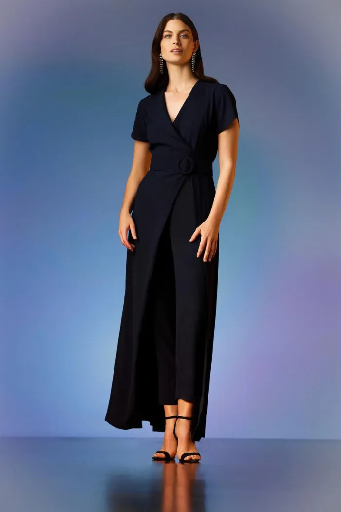 Wrap Front Jumpsuit